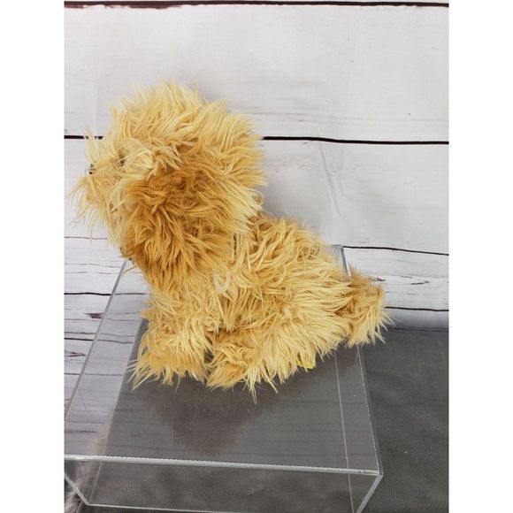Miyoni By Aurora Shaggy Dog Plush Stuffed Toy‎ 11" Spoodle Puppy Sitting - Picture 11 of 11